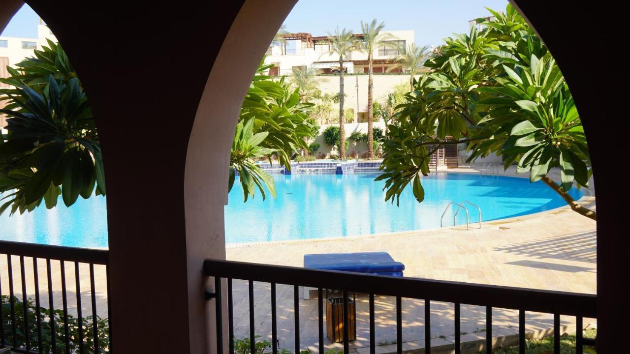 Ground Floor Apartment By Circular Pool In Talabay Aqaba Exterior foto
